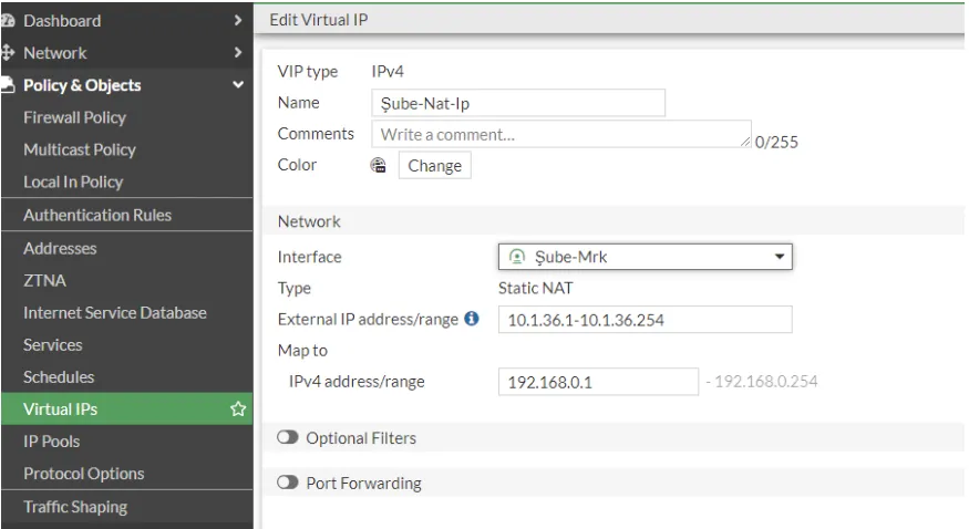 Fortigate IPSEC VPN Overlapping Subnet