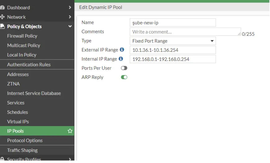 Fortigate IPSEC VPN Overlapping Subnet