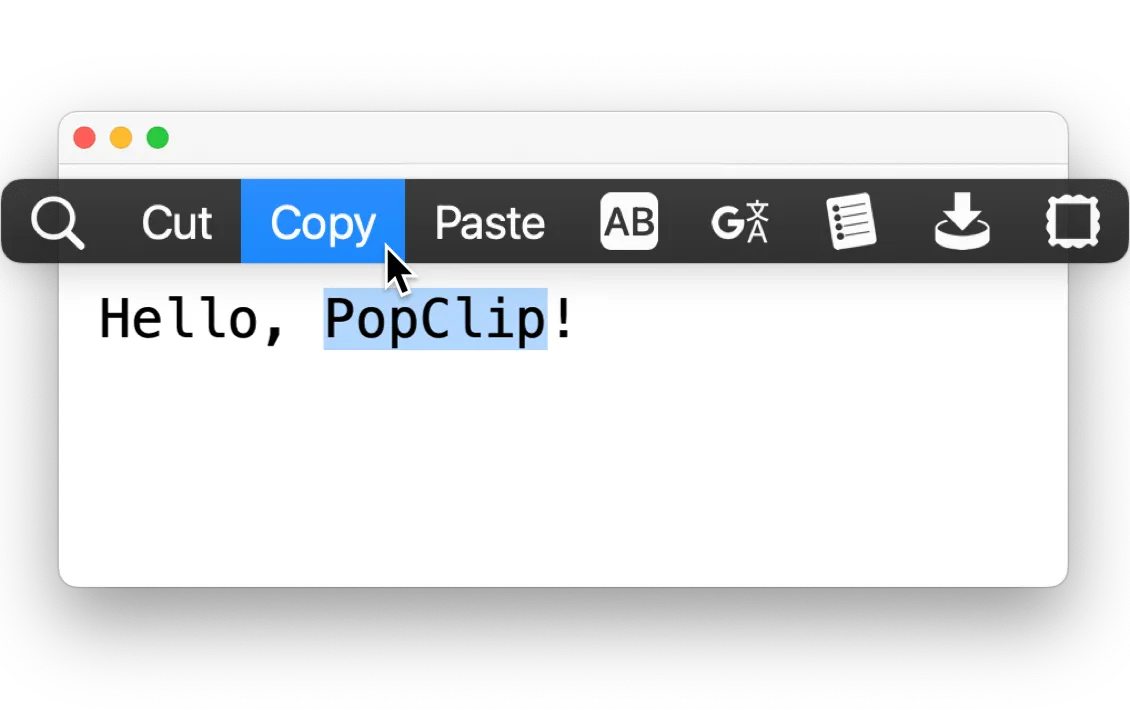 macOS PopClip ve Bear Not Uygulaması