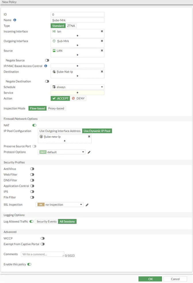 Fortigate IPSEC VPN Overlapping Subnet