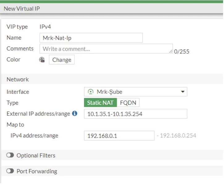 Fortigate IPSEC VPN Overlapping Subnet